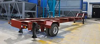 Module de réservoir de bitume de l'usine d'asphalte mobile YLB