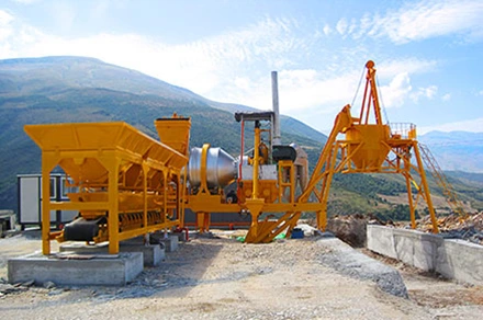 Usine de mélange d'asphalte mobile série QLB
