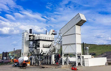 Centrale d'enrobage en conteneurs CFB160