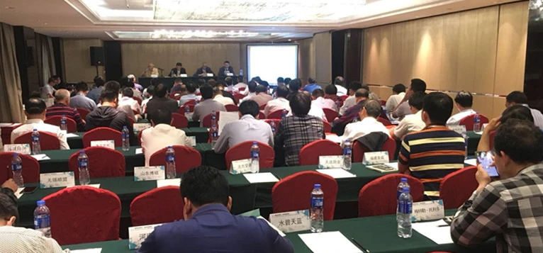 Liaoyuan Machinery prensented at CCMA Representative Conference in Hangzhou