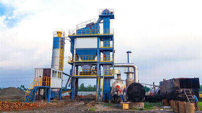 LB1000 Asphalt Mixing Plant In Bangladesh
