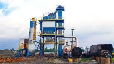 LB1000 Asphalt Mixing Plant In Bangladesh