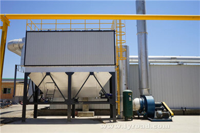Baghouse Dust Collector Attached With Cold Aggregate Hoppers