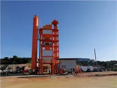 LB1500 Asphalt Mixing Plant In Malaysia