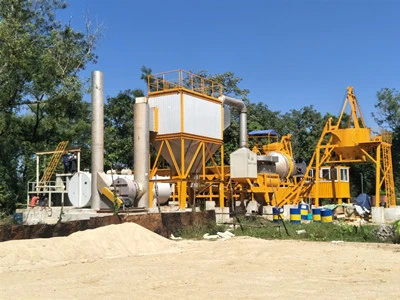 QLB40 Mobile Asphalt Mixing Plant In Myanmar