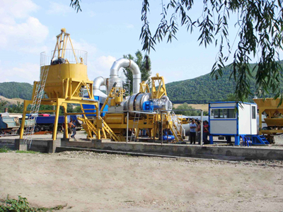 QLB80 Asphalt Mixing Plant In Philippines