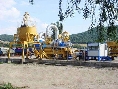QLB80 Asphalt Mixing Plant In Philippines