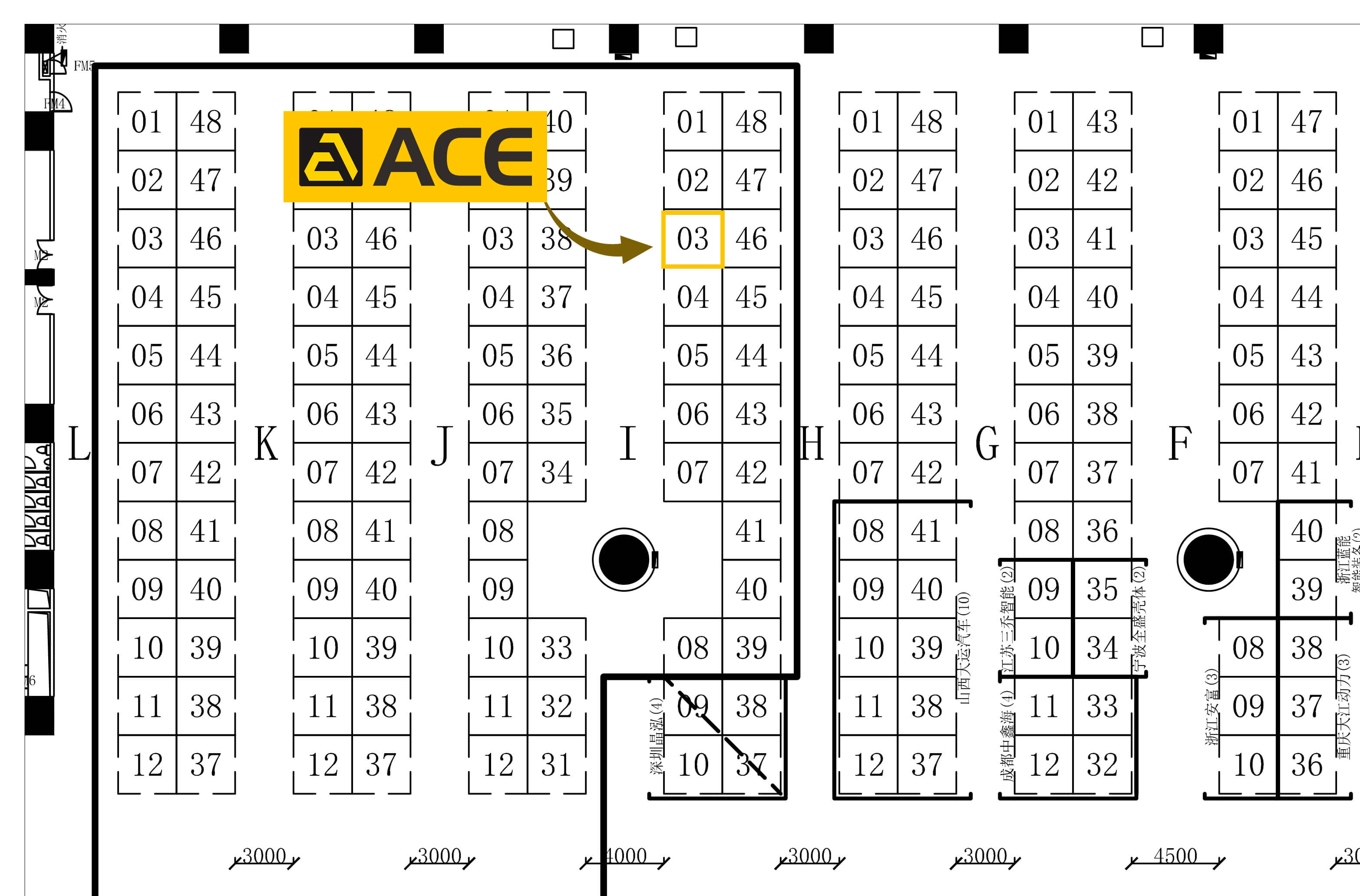 Zimbabwean clients exploring ACE Group’s patent wall and development milestones in the exhibition hall