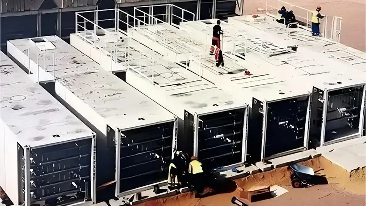 Containerized bitumen tanks for sae