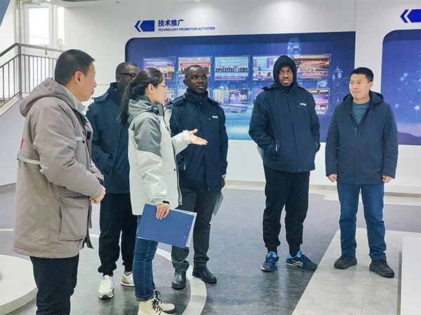 Cameroonian clients paid a visit to ACE Group asphalt plant manufacturing facility