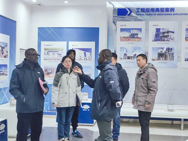 ACE Group greeted Cameroonian clients in xuchang asphalt plant manufacturing facility