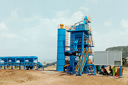 asphalt plant in Ethiopia