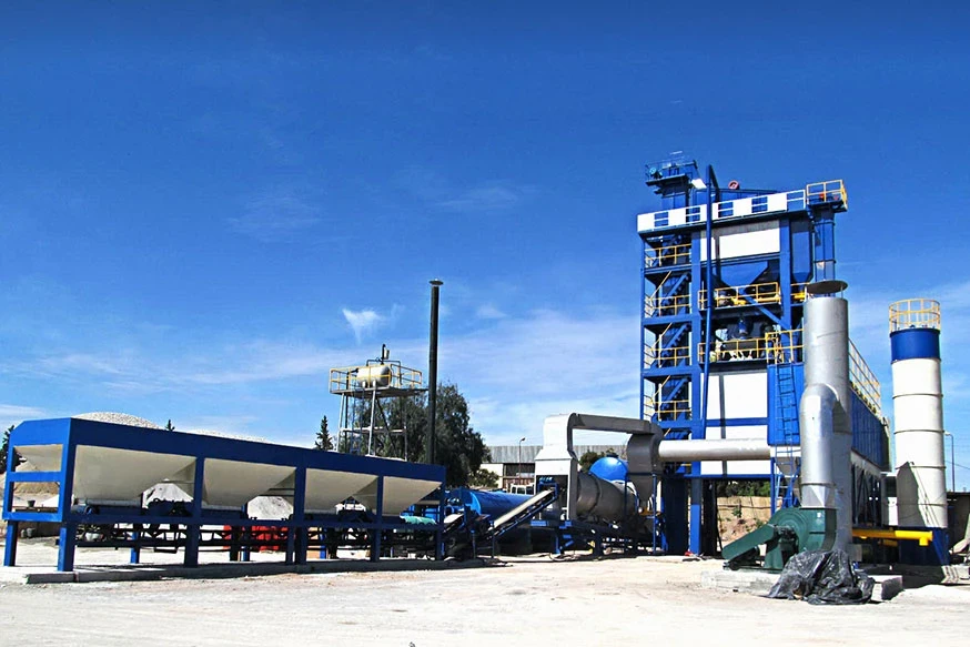 LB1500 Asphalt Batch Mix Plant for Algeria Customer