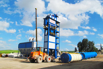 asphalt plant installation