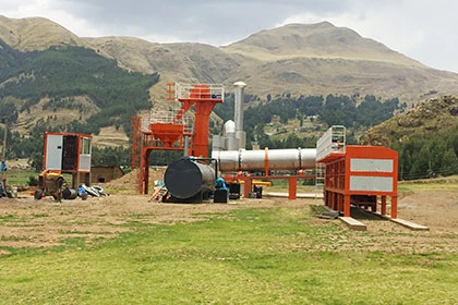 asphalt plant in Peru