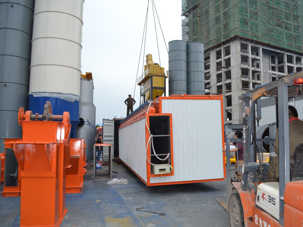 asphalt plant shipped to Russia 4