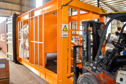 recycling asphalt plant shipment preparation