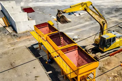 asphalt recycling plant on site installation