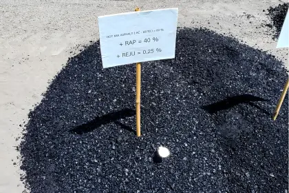 asphalt recycling plant producing high-quality mixtures in Thailand