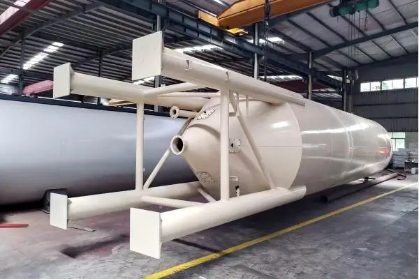 Manufacturing and assembly of filler silo of ALB1500 asphalt plant