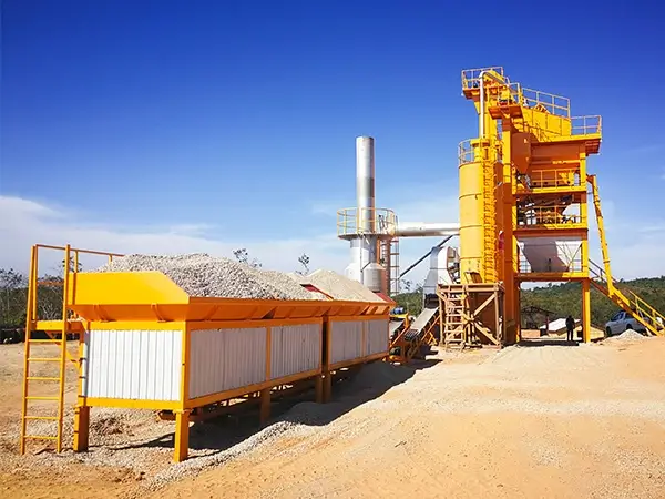 LB500 Asphalt Batch Mix Plant Boost Road Construction in Myanmar