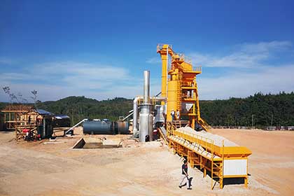 asphalt plant operation