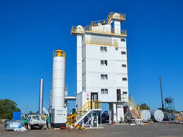 Environmental Asphalt Mixing Plant Tested and Then Shipped Oceania