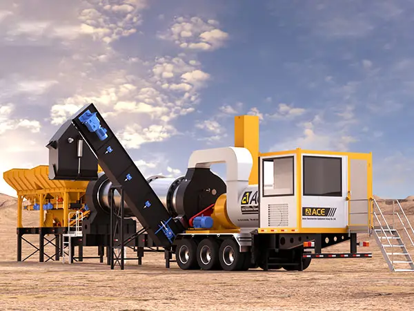 IAP60 Super-mobile Asphalt Mixing Plant Facilitates Road Construction in Niger