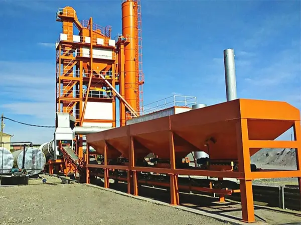 LB1500 Asphalt Plant Installed in Russia and Under Smooth Running