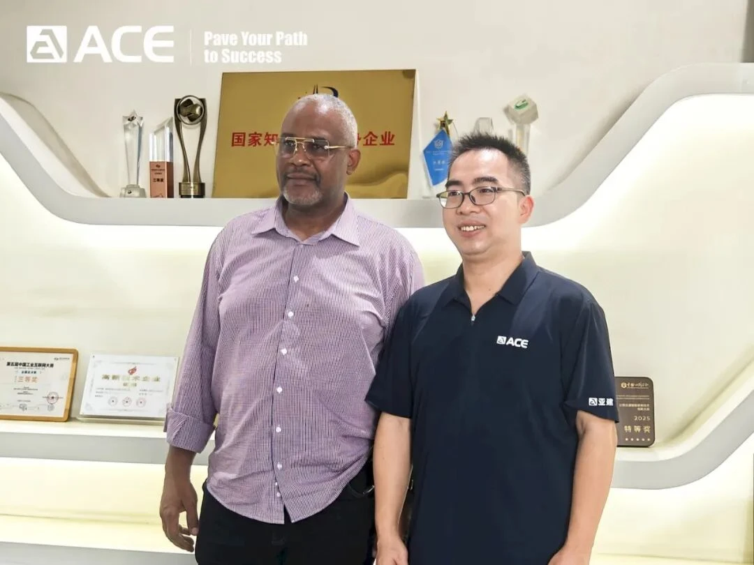 Cameroonian business delegation arrives at ACE Group.
