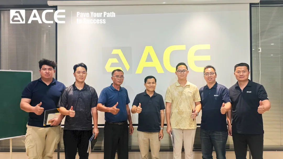 Clients from Laos Visits ACE Group's Xuchang Factory.