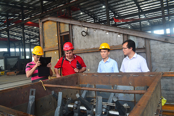 Uzbekistan customer visit asphalt batch plant