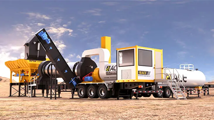 asphalt plant easy for relocation