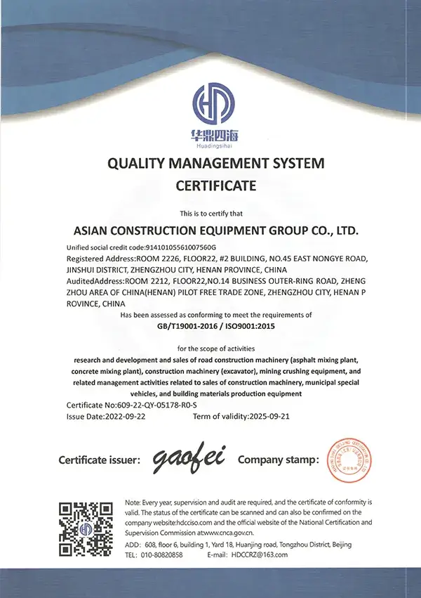 QMS Certification