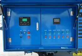control system on electric impact crusher plant