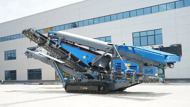 Crawler Screening Plant