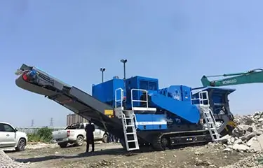 AMI Series mobile crawler impact crusher,150-250tph capacity