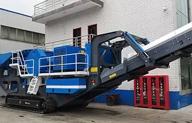 AMJ Series mobile crawler jaw crusher, 90-250tph