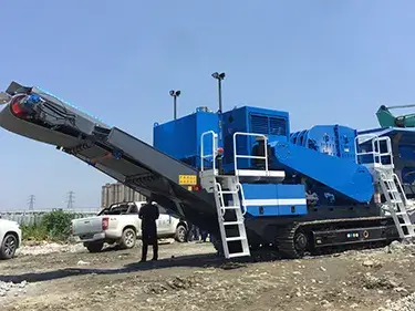 150 ~ 250t/h AMI1213 Mobile Impact Crushing Plant