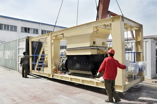 asphalt plant shipment to Egypt