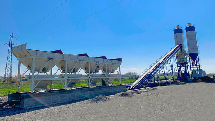 ACE Group HCP Series Concrete Mixing Plant for Commercial Concrete Production and Infrastructure Projects