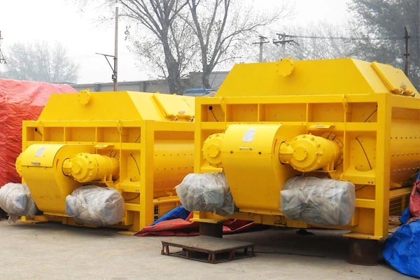 Twin-shaft Concrete Mixer(JS1000B-JS3000)