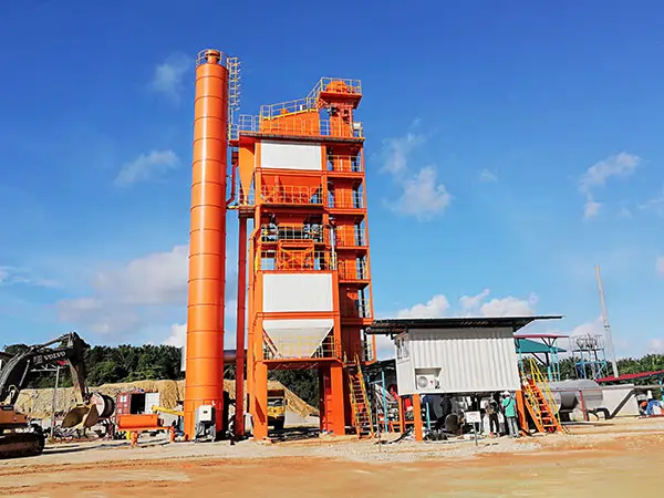 Classical stationary Asphalt Mixing Plant LB Series