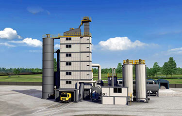 premium asphalt batching plant JNW3000 in China, 240t/h