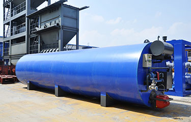 asphalt plant heated bitumen tank
