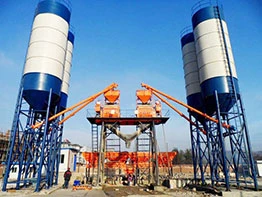 Hopper Lift Concrete Mixing Plant, Cost effective, shorter payback period