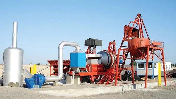 Mobile Asphalt Mixing Plant