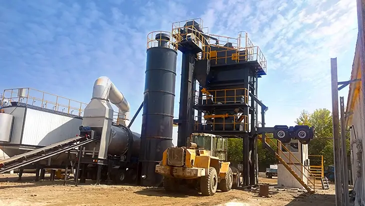 YLB series mobile asphalt batching plant