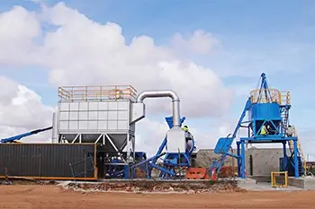 small sized asphalt drum mix plant, mini continuous asphalt plant