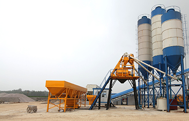 compact ready mix concrete plant